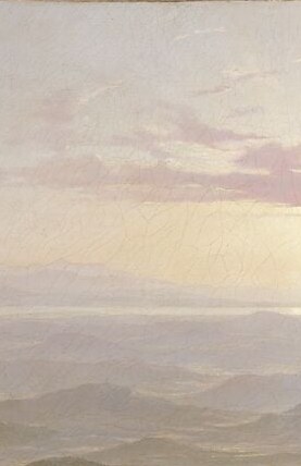 The lone standing figure faces the dying light, knowing what it means.