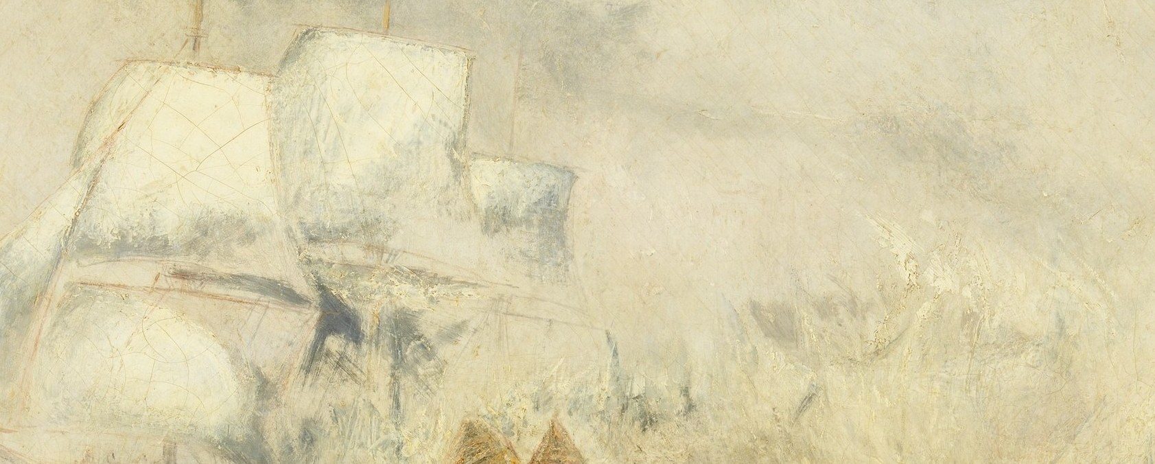 The whaling vessel is already dissolving into light.