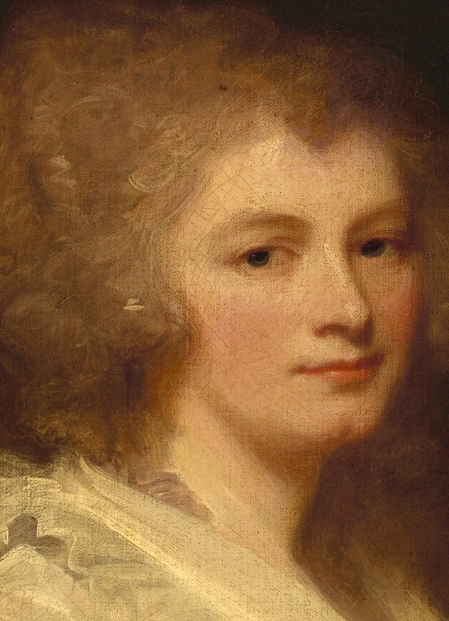 She conveys a refined presence, enduring through time.