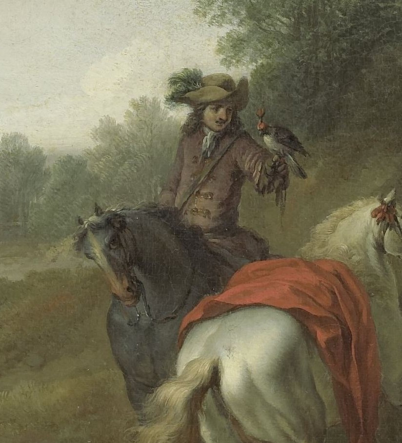 He was a court painter in France, working for the Académie royale.