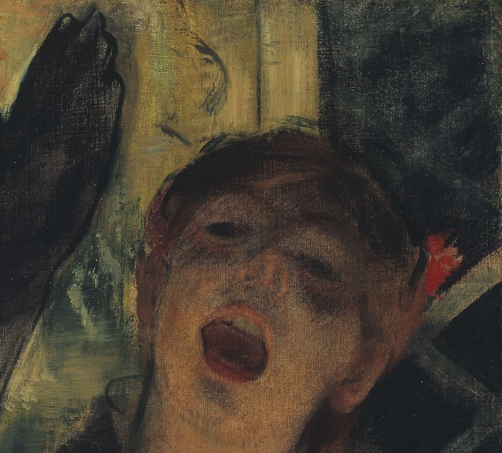 Degas frequented Parisian café-concerts in the late 1800s.
