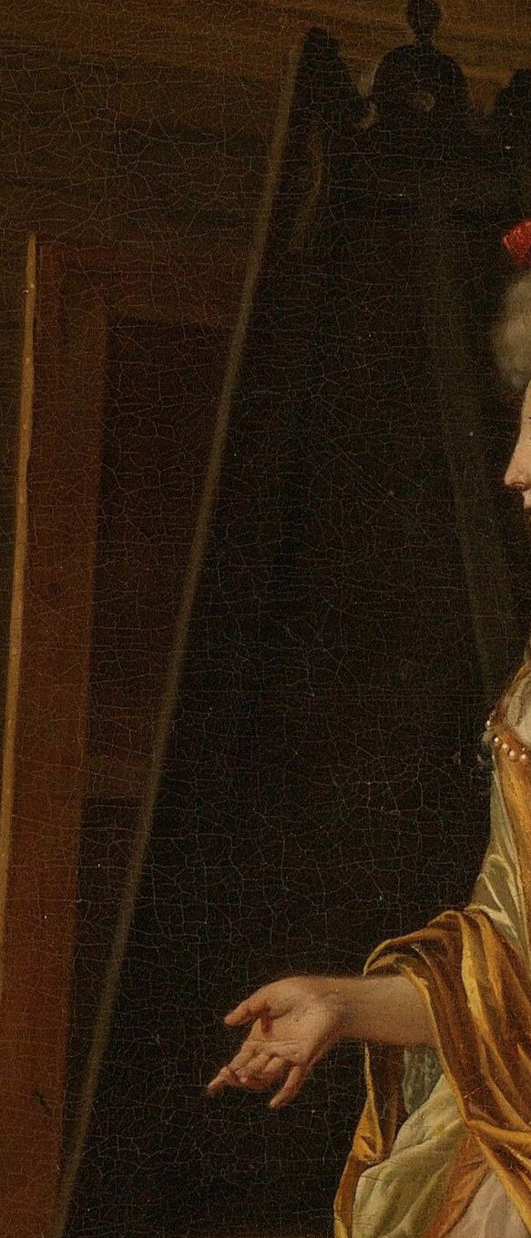 A rare glimpse into the hidden world of a 17th-century studio.