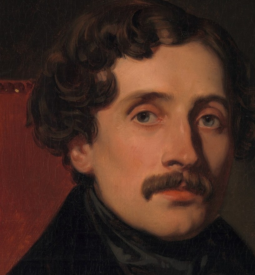 The artist, Eugène Devéria, was known for Romantic portraits.