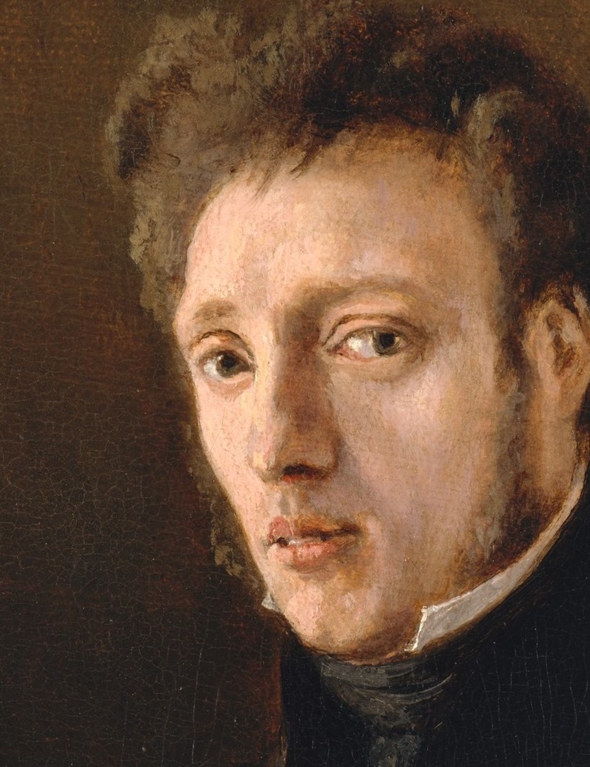 He captures Lemaistre's serious expression and quiet demeanor.