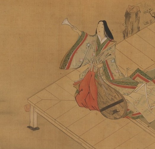 She comes from the classic Japanese tale, Genji Monogatari.