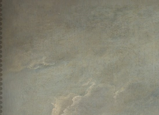 Notice the dramatic cloud formation in the sky.