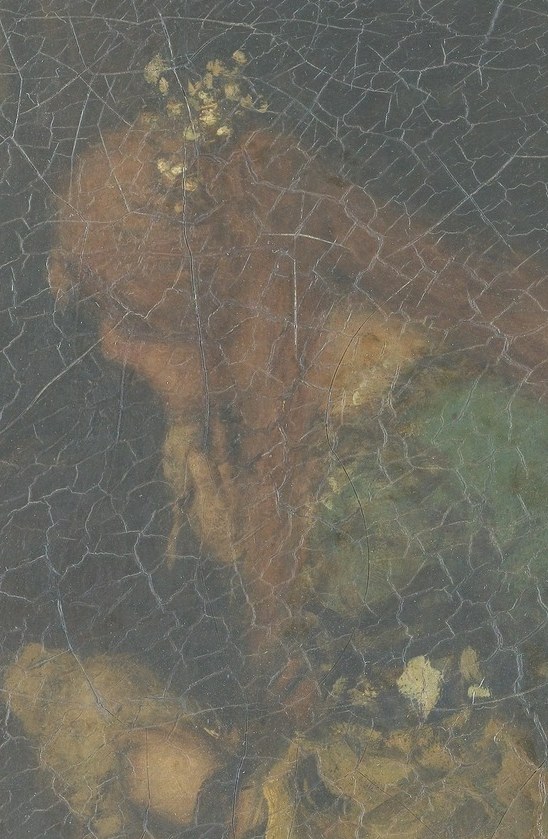 Look closely at the woman's profile.