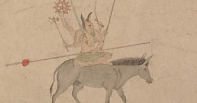 It shows constellations as a parade of deities.