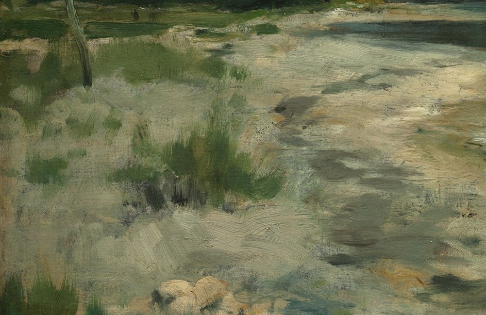 It shows his personal, experimental Impressionist style.