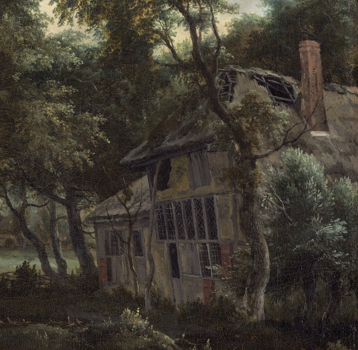 But after 1668, Hobbema nearly stopped painting entirely.