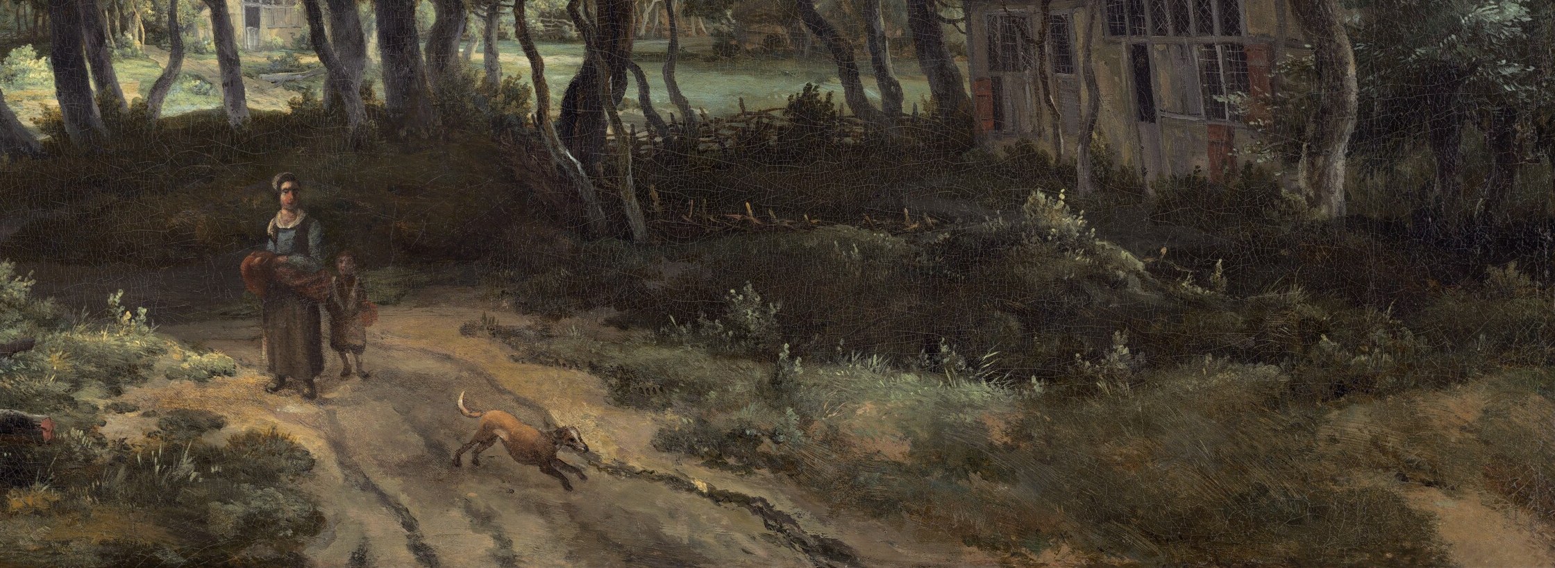 The winding path draws your eye deeper into this peaceful scene.