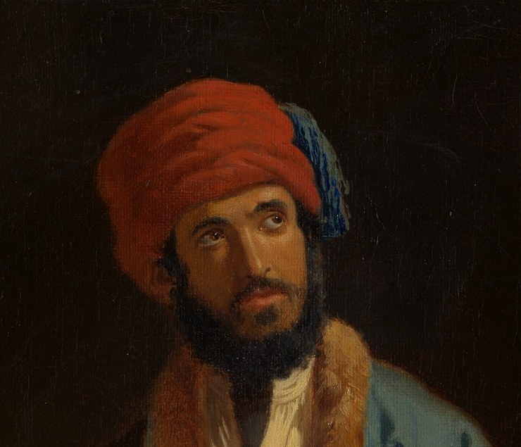 The auction house called it The Arab Sage.
