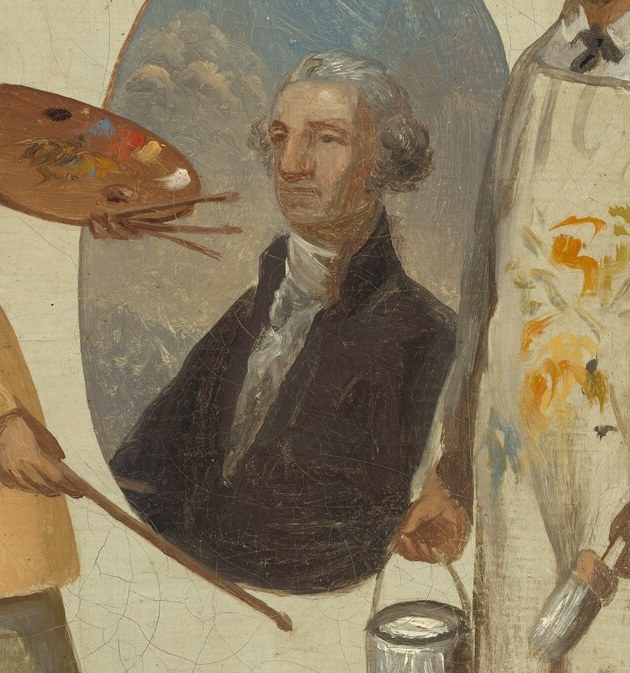 A symbolic representation of the nation's founding, lending historical weight to the 'Union' message.