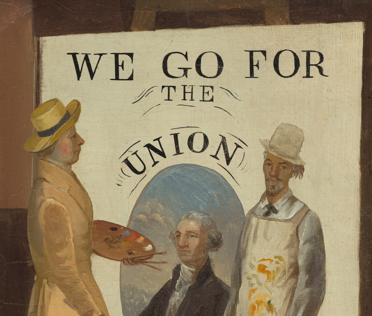 This painting captured a rallying cry for national unity.
