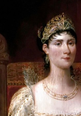 But the painter began it in 1807, just after her divorce.