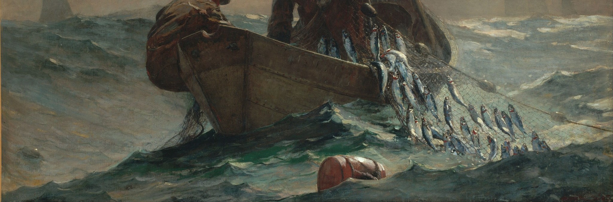 He captures the sheer power of the ocean.