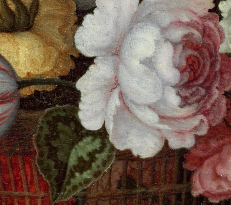 He built up layers of oil paint, impossibly thin.