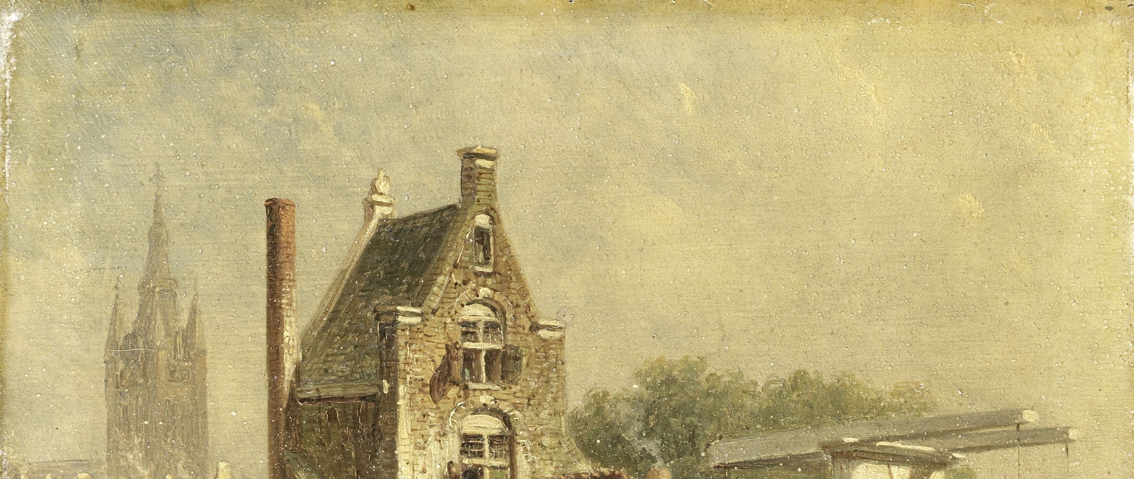 This painter was known for his atmospheric cityscapes.