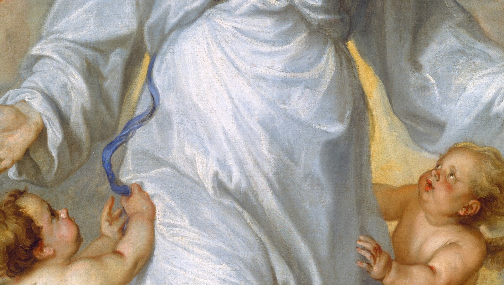 Her hands open wide. Receiving, and advocating.