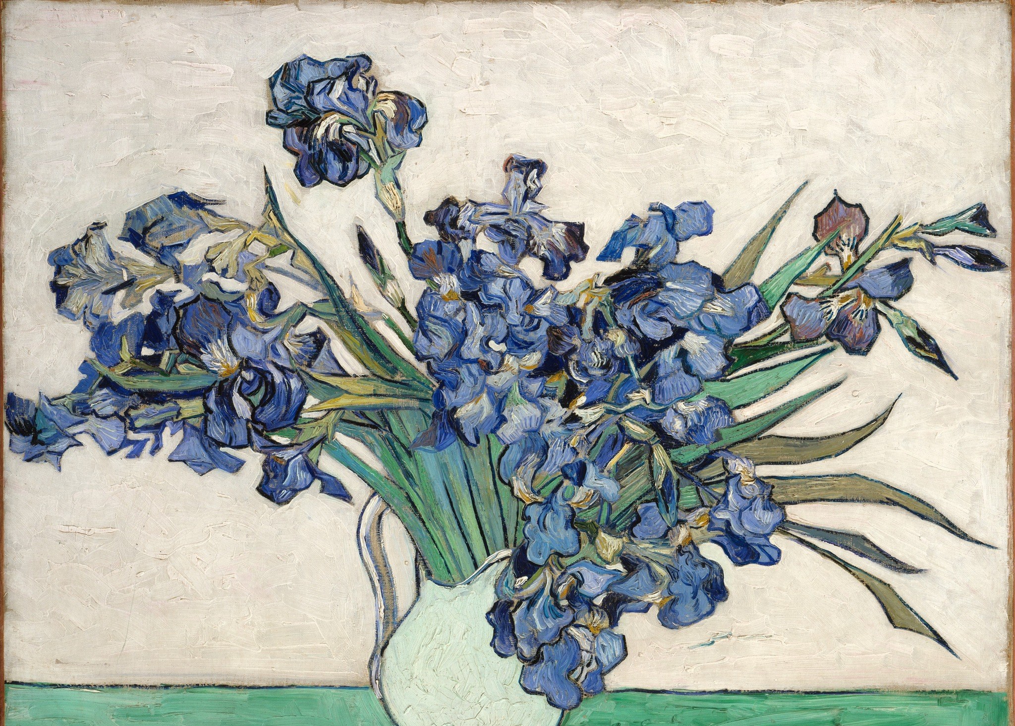 But Van Gogh was a student of color theory.
