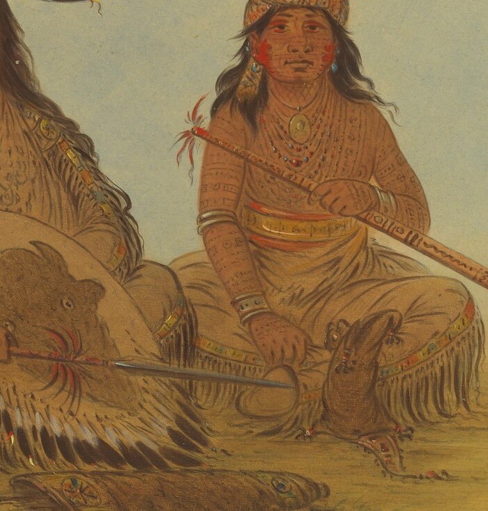The pipe is a significant cultural object, often associated with ceremony and social interaction.