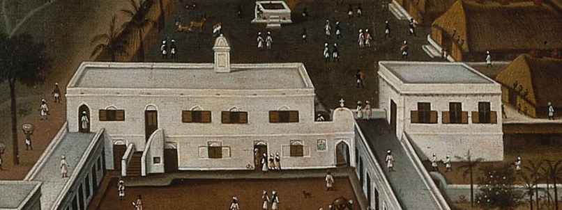 It shows the daily routines of a distant colonial outpost.
