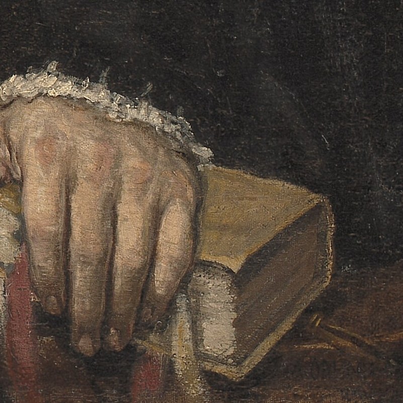 The book signifies his scholarly pursuits and intellectual standing.