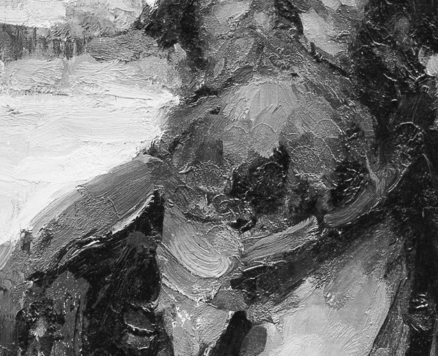 It's a portrait of Ivan Rodin, a man unknown to history.
