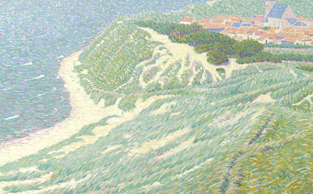 This painter was an active Theosophist, interested in light as a spiritual element.