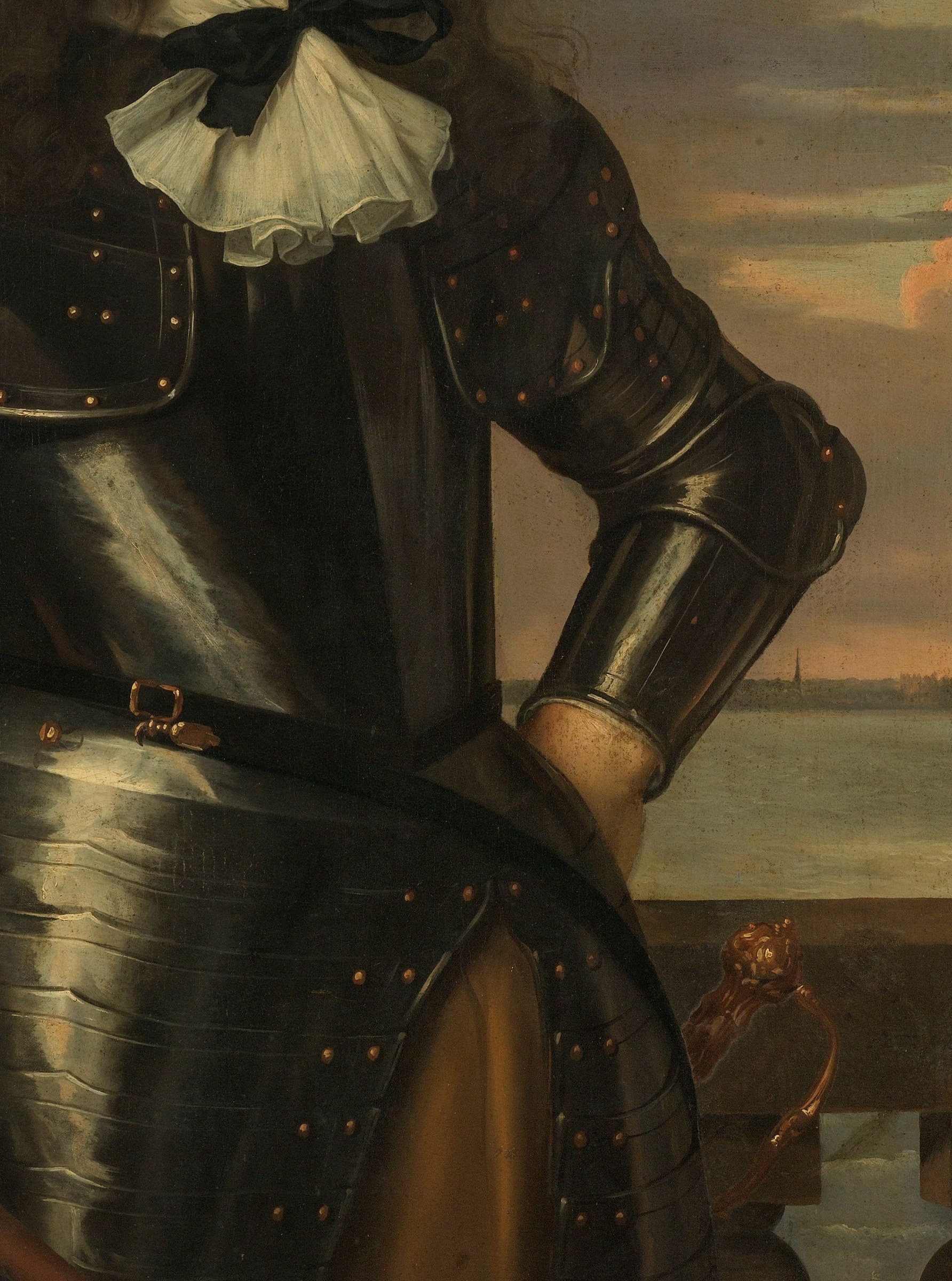 In 1661, he commanded the Holland guards in Den Briel.