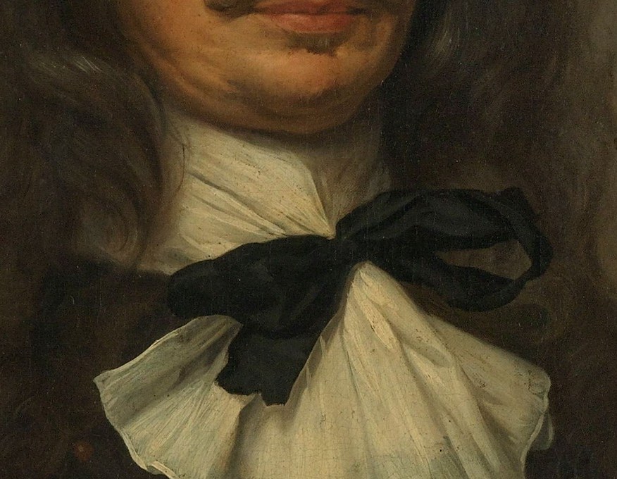The painter was known for capturing rich detail in clothing.