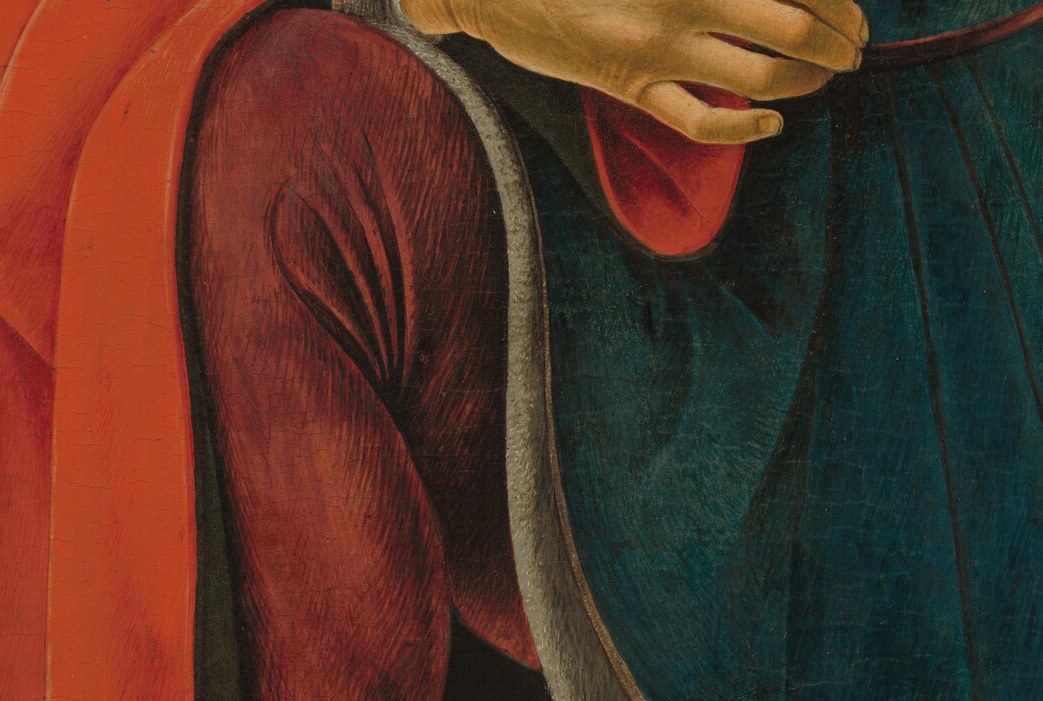 The Griffoni family commissioned this panel in 1473.