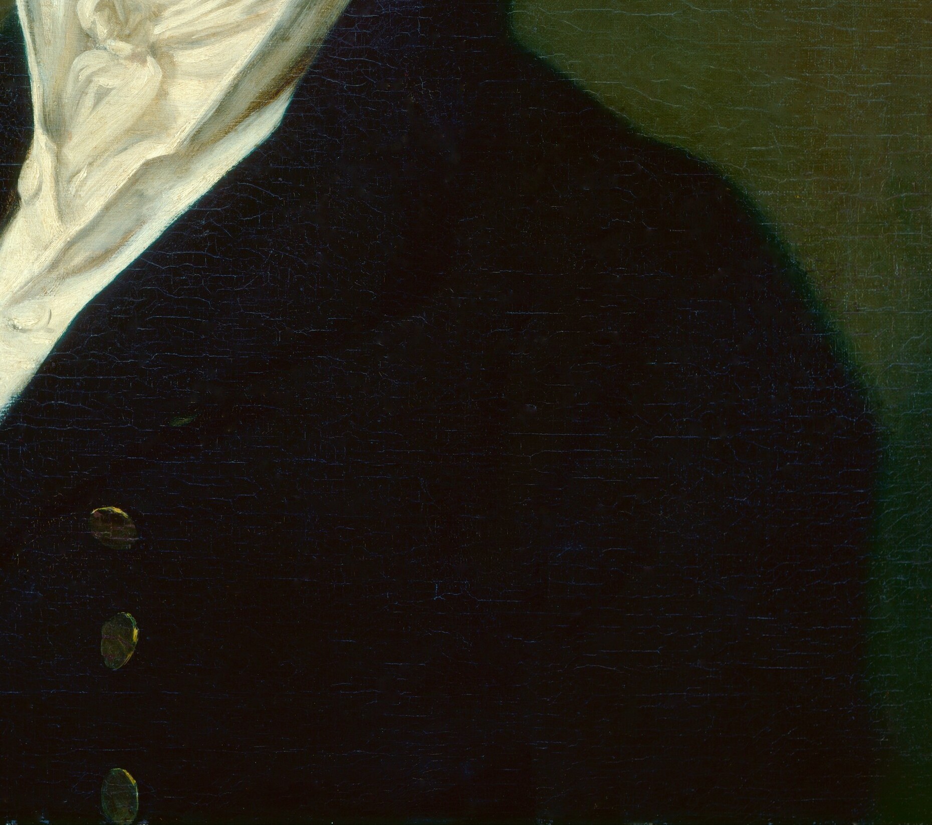 The painter was known for his careful, academic style.