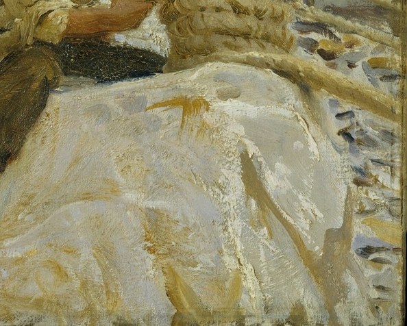 It shows a brutal scene of quarry work.
