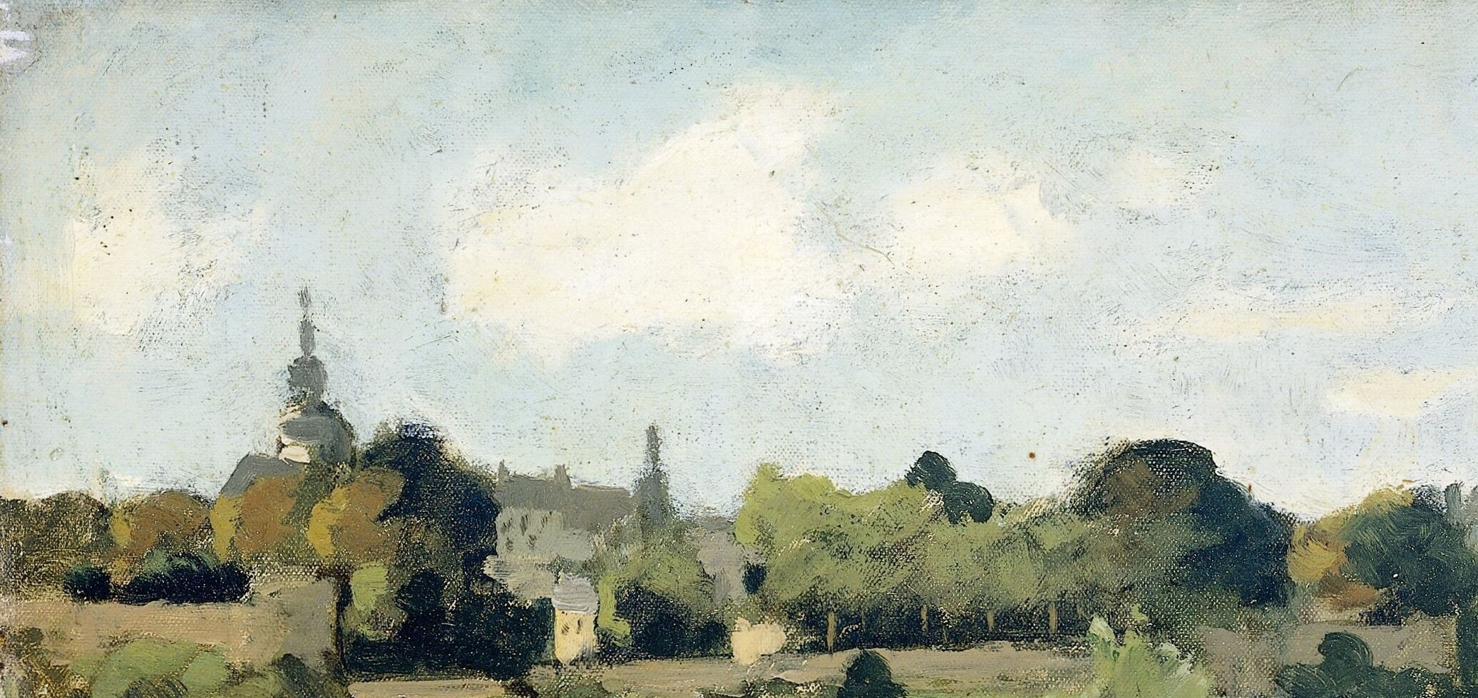 He captures the fleeting light and atmosphere of Dinant.