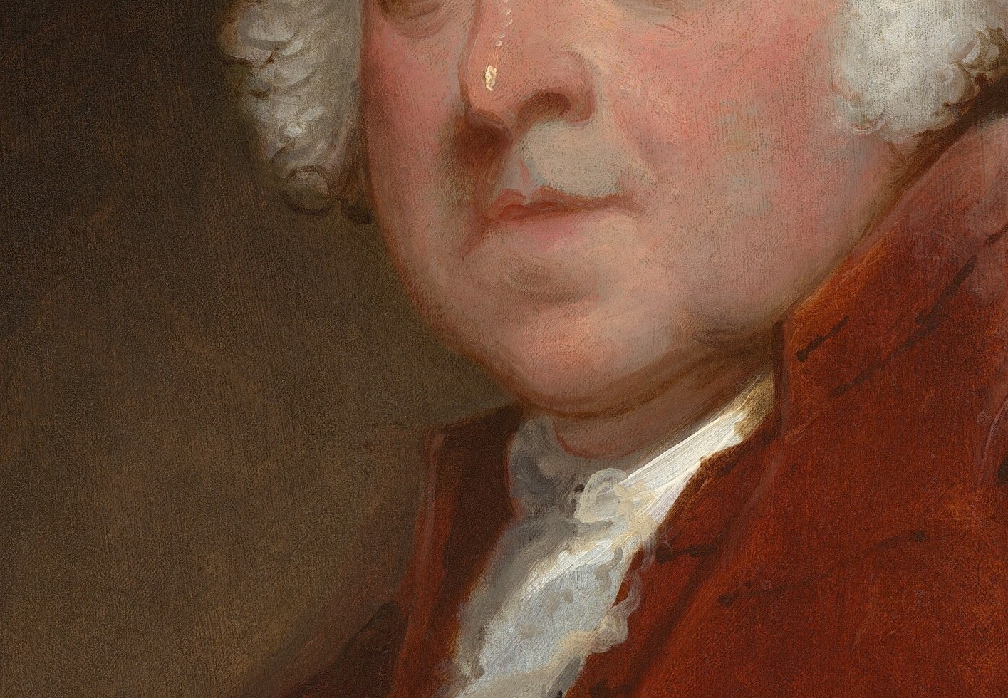 Red was expensive. It projected English gentry status.