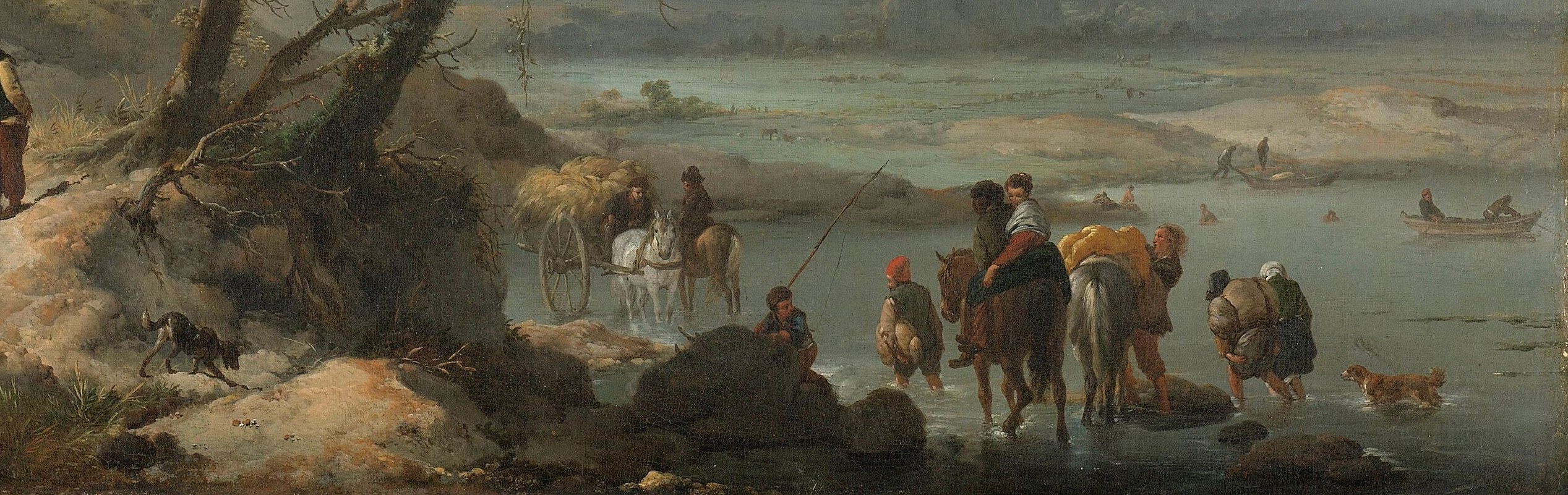 He created hundreds of works, often tranquil landscapes like this one.