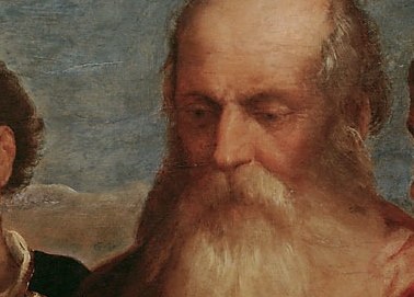 There's another face hidden beneath Saint Jerome's.