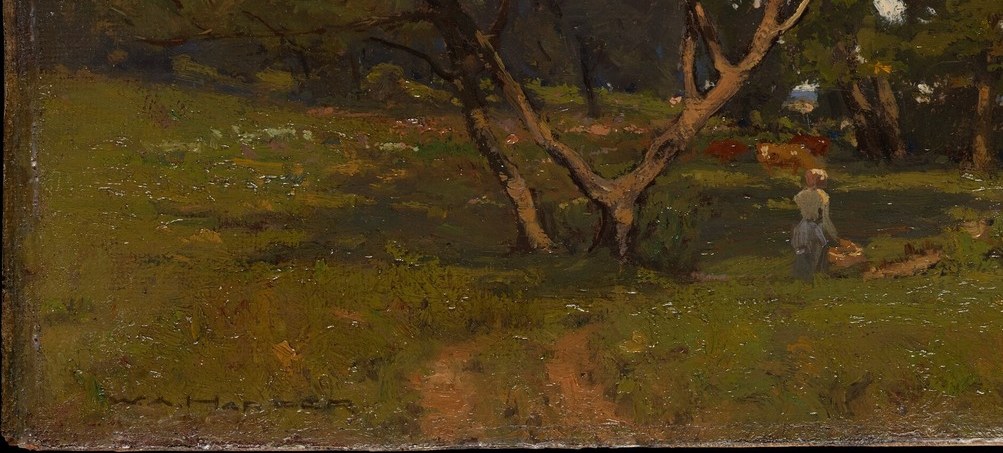 He painted this quiet French countryside.