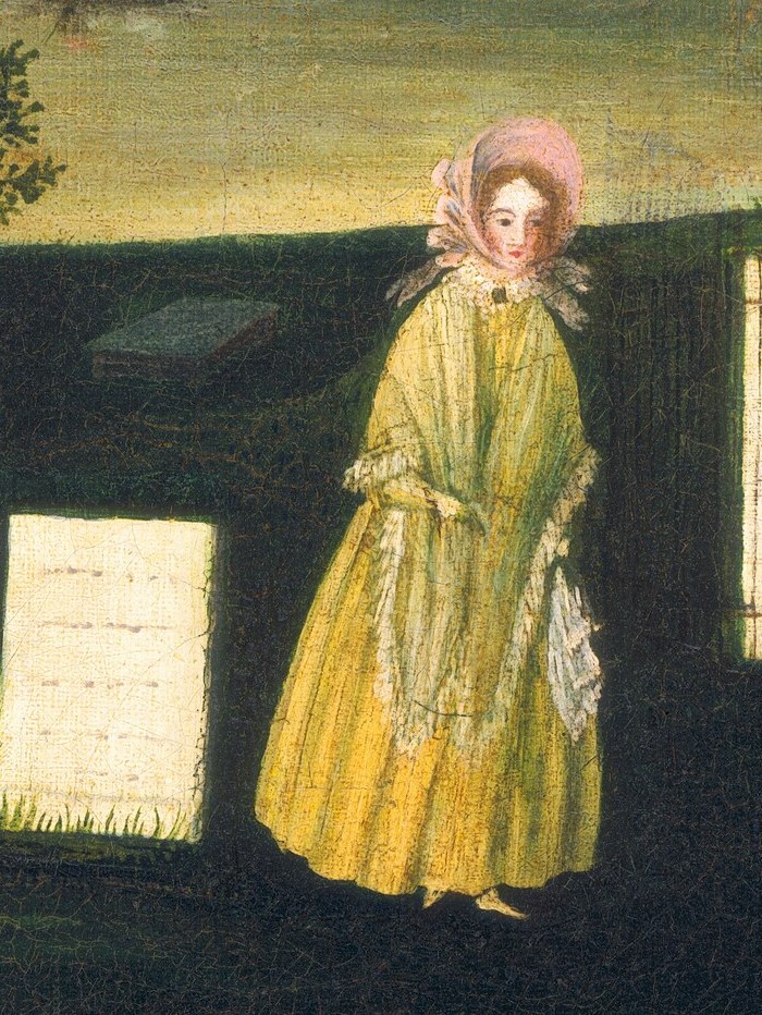 Look at the woman in yellow. Who is she?