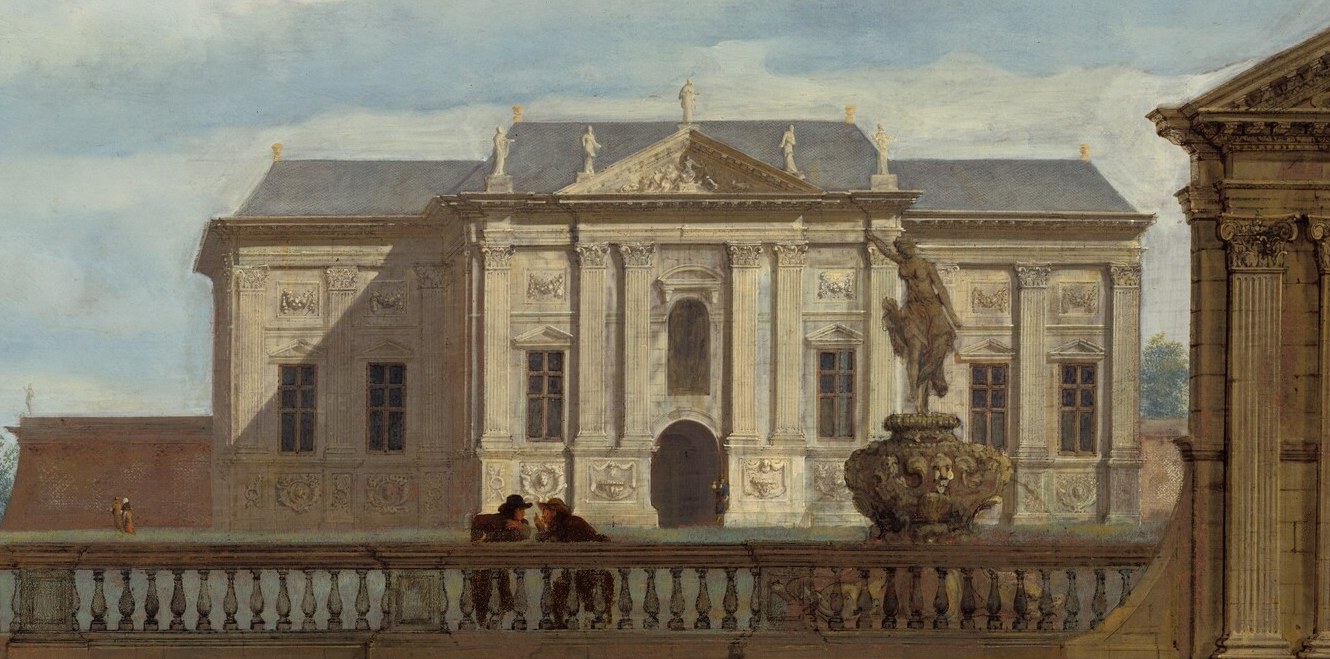 The painter was known for his meticulously detailed architectural scenes.