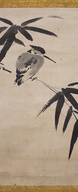 He had traveled to China and brought back this ink style.