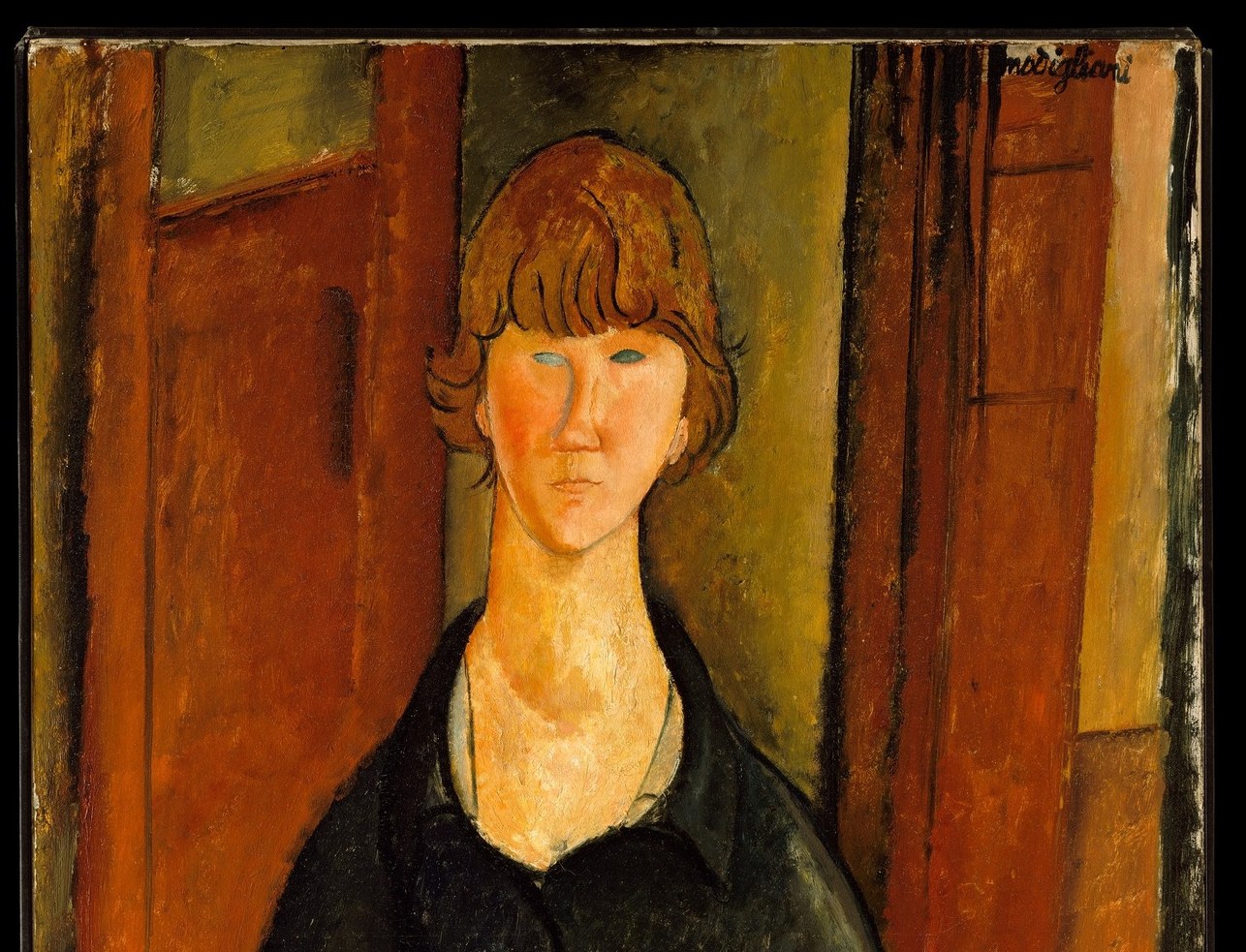 The background vibrates with Fauvist energy.