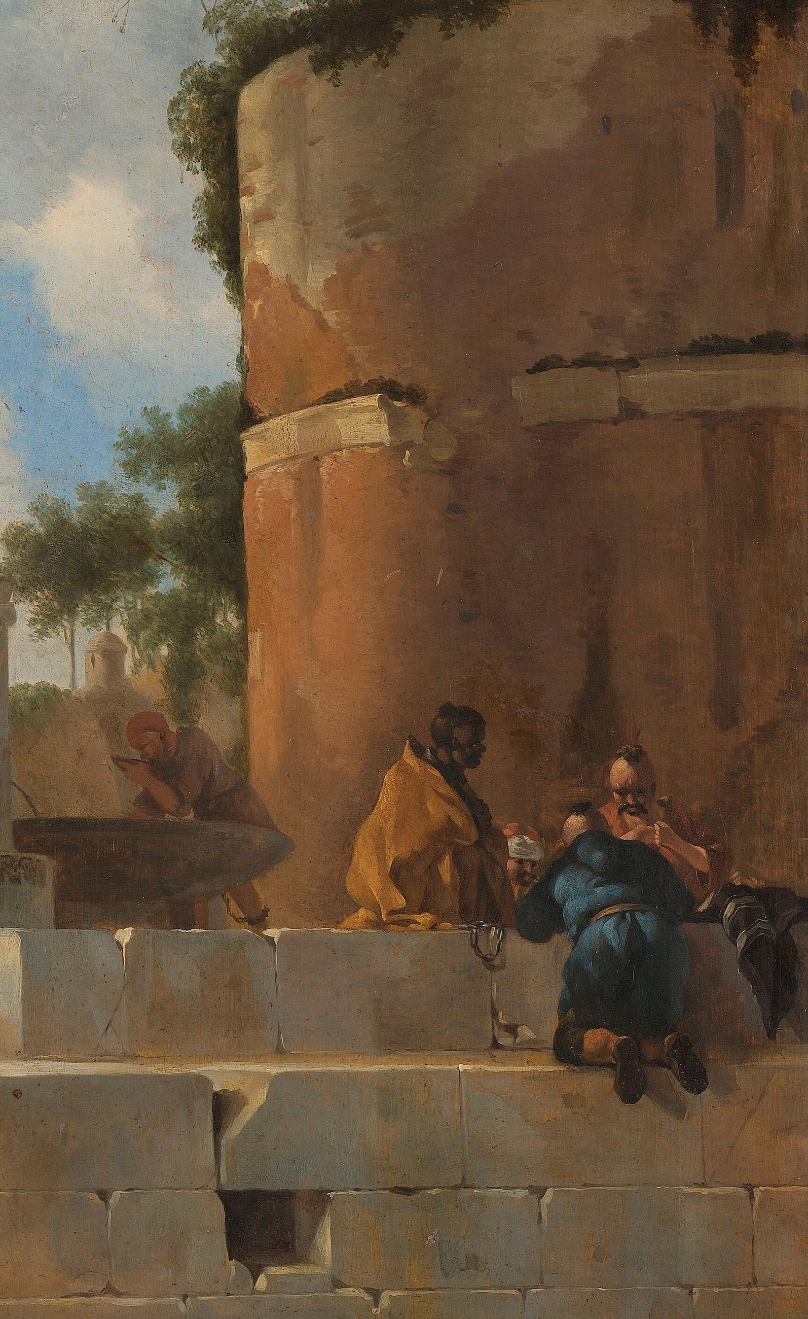 He was a Dutch artist, one of many drawn to Italy’s light.