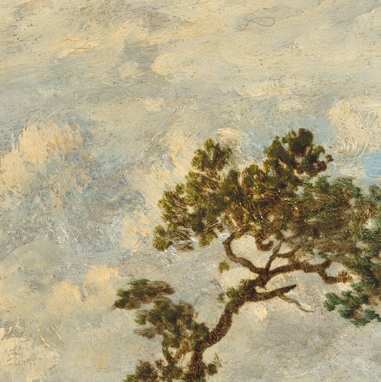 Rousseau painted the tree like a portrait.