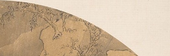 Snow rests on peaks and boulders, the path empty.
