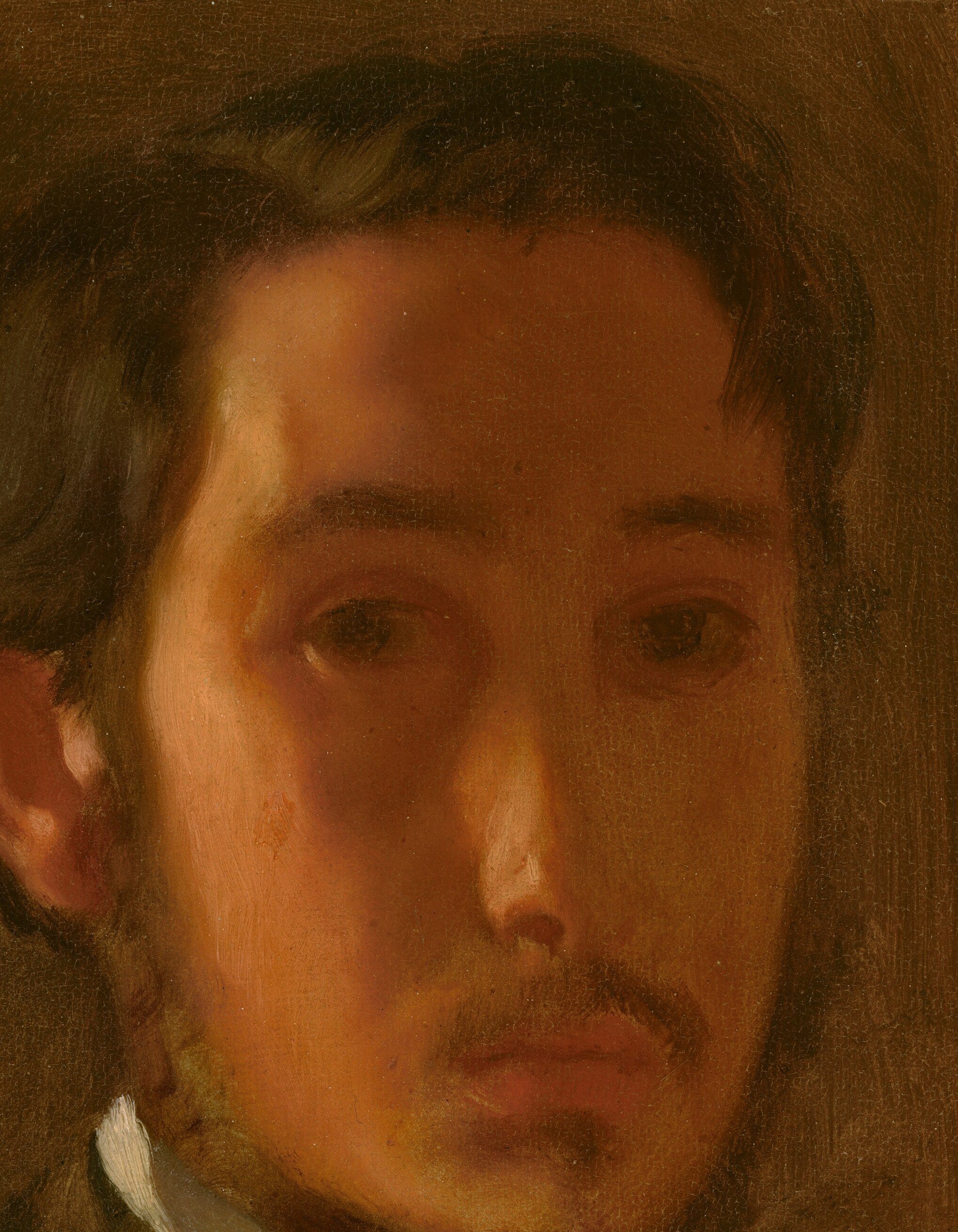 This is Degas around 1857.