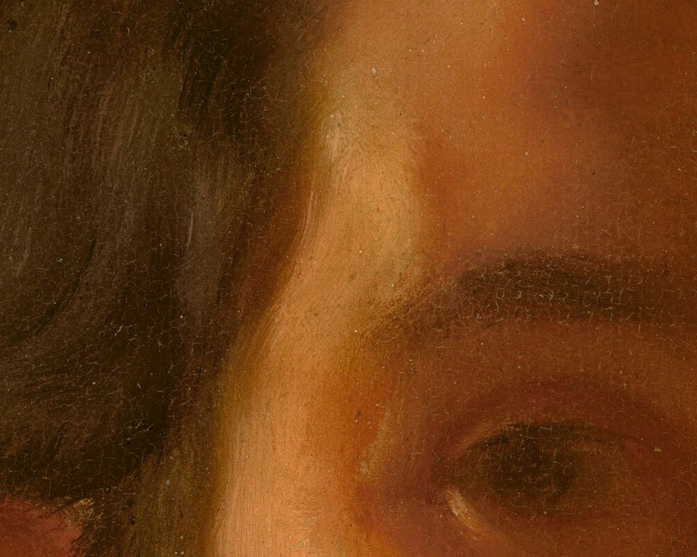 Originally, Degas stood beside another artist he admired.