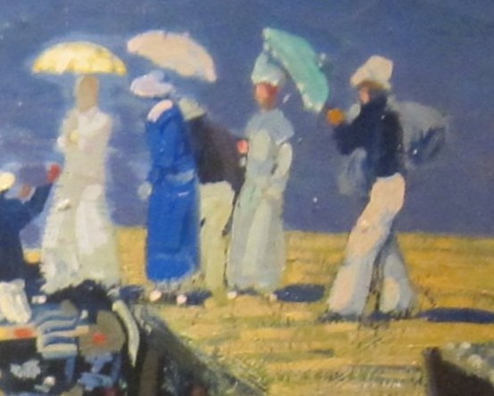 They focused on everyday city life, not grand scenes.