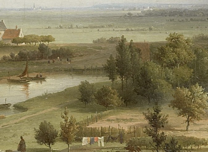 The winding river was a vital artery for trade and transport.